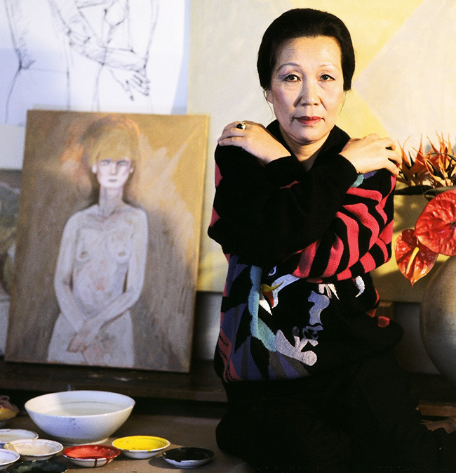 Late artist Chun Kyung-ja (Yonhap)