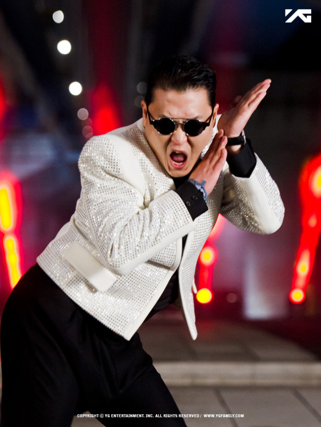 K-pop star Psy (YG Entertainment)