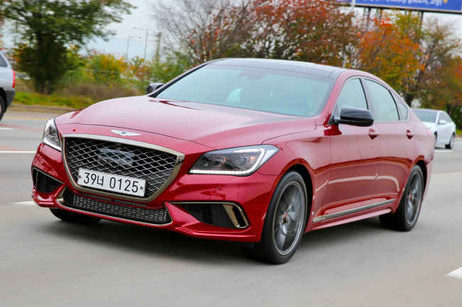 Genesis G80 Sport. Hyundai Motor Group