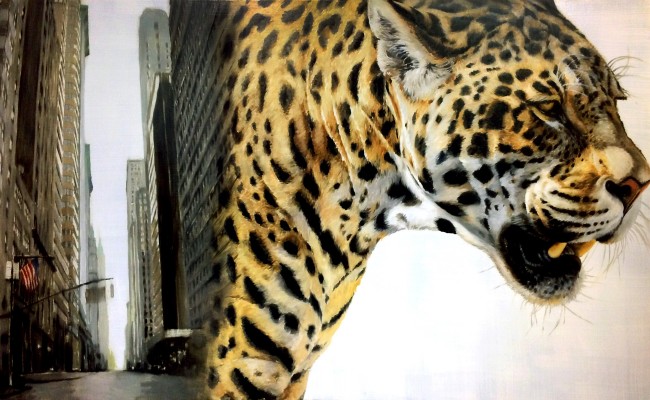 구본정, Jungle; Morning of a Sentry, Oil on Canvas, 112.1×162.2cm, 2016