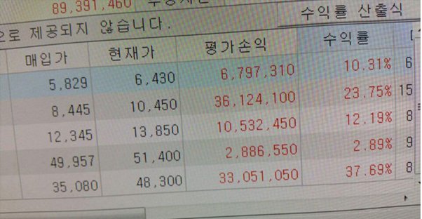 ▲회원들의 자발적인 수익률 공개로 유명한 청개구리투자클럽]