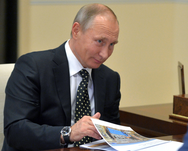 Russian President Vladimir Putin. Yonhap
