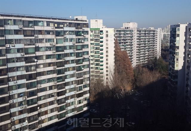 잠실주공 5단지 모습.  [헤럴드경제DB]