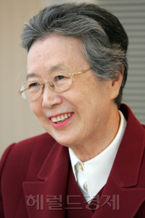 윤후정 이화여대 명예총장 겸 재단 이사. [사진=헤럴드경제DB]