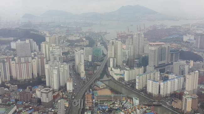 부산 시내 전경. [사진=헤럴드경제DB]