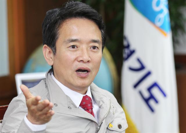 16일 ‘중대결심’을 선언한 남경필 경기지사.