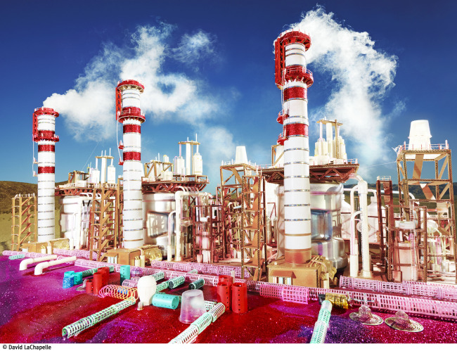 “Land Scape -- Kings Dominion, Los Angeles” by David LaChapelle (Courtesy of Ara Modern Art Museum)