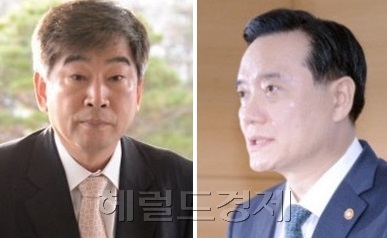 김현웅 법무부장관(좌)와 최재경 민정수석. [사진=헤럴드경제 DB]