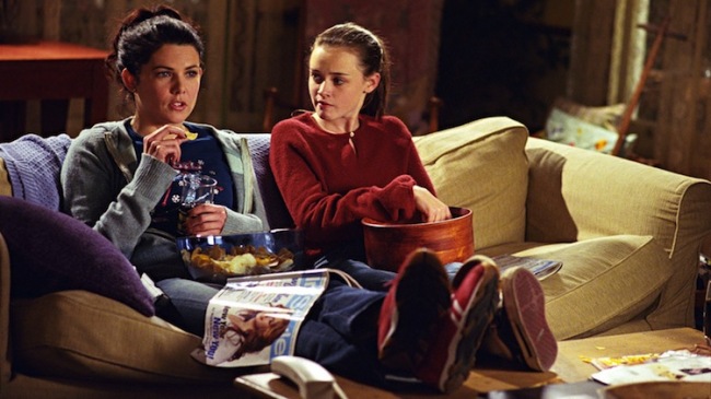 Scene from hit US TV drama “Gilmore Girls” (The CW)