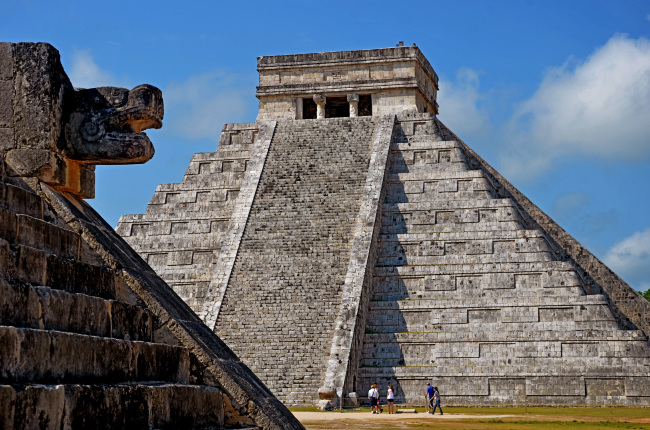 Chichen Itza, the Mayan archaeological wonder in the interior of Mexico’s Yucatan Peninsula, sees at least 3,500 daily visitors. (Christopher Reynolds/Los Angeles Times/MCT)