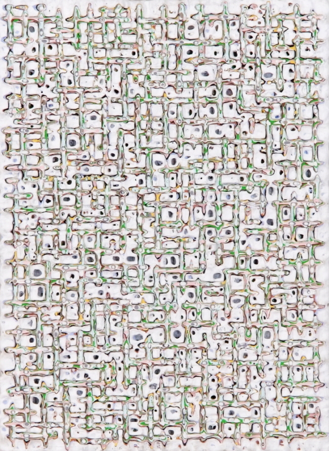 김태호, 내재율-200749, 캔버스에 아크릴, 34.3×25.2cm, 2007 [사진제공=헤럴드아트데이]