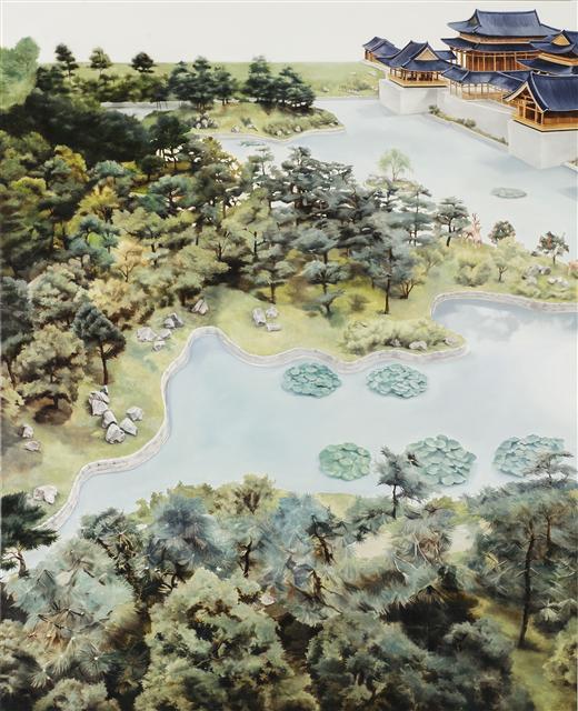 안압지 2, 150x120cm, oil on canvas, 2016
[사진제공=이화익갤러리]