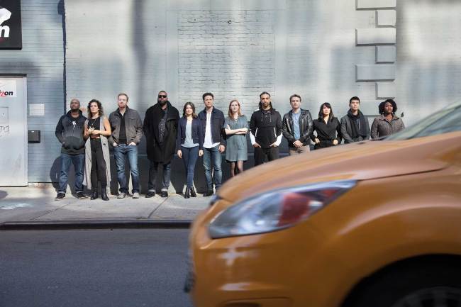 Promotional image for “In Transit,” Broadway‘s first a capella musical. (In Transit Broadway)