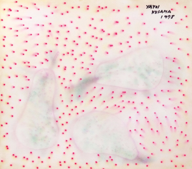 야요이 쿠사마, 무제, 종이에 수성펜, 23.5×26.5cm, 1978