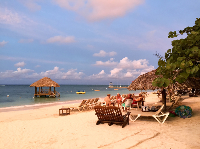 Sandals Montego Bay, Jamaica, is the original all-inclusive resort for Sandals and one of the first all-inclusives in the Caribbean. It opened 35 years ago. (Ellen Creager/Detroit Free Press/TNS)