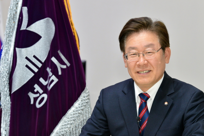 이재명 성남시장
이재명 성남시장