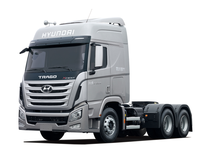 Hyundai Motor's heavy truck Xcient (Hyundai Motor)