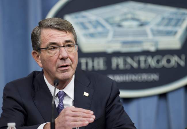 US Secretary of Defense Ashton Carter (AFP-Yonhap