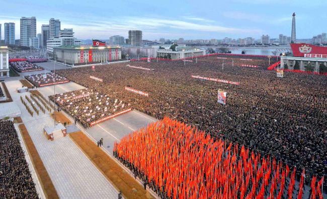 Kim Il-sung Square in the Central District of Pyongyang, North Korea (Yonhap)