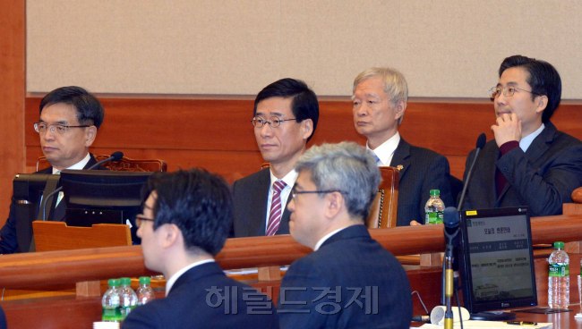 박근혜 대통령 탄핵심판 대리인단 [사진=헤럴드경제]