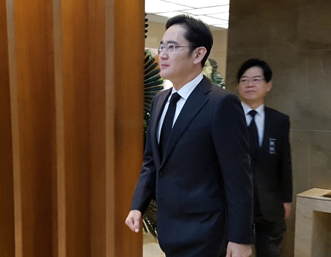 Vice chairman of Samsung Electronics Lee Jae-yong (Yonhap)