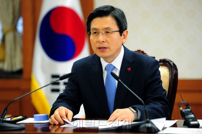 황교안 대통령 권한대행 국무총리 ［사진=헤럴드경제DB］