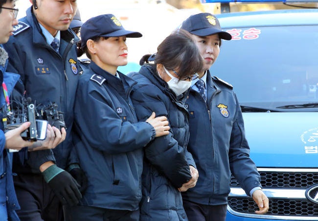 Choi Soon-sil (Yonhap)