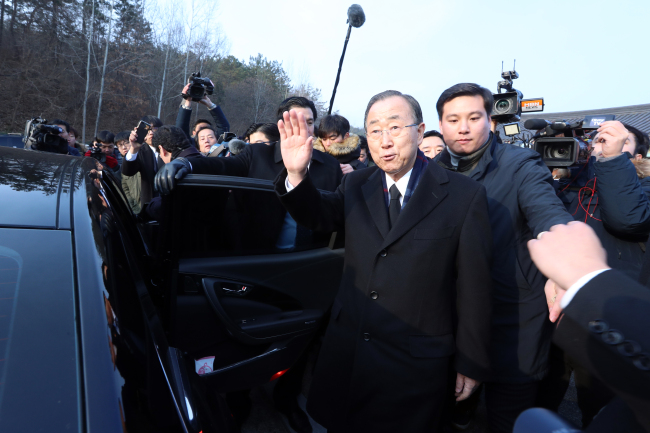 Former UN Secretary-General Ban Ki-moon (Yonhap)