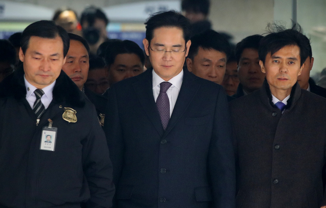 Samsung Group's heir apparent and vice chairman of Samgsung Electronics, Lee Jae-yong (Yonhap)