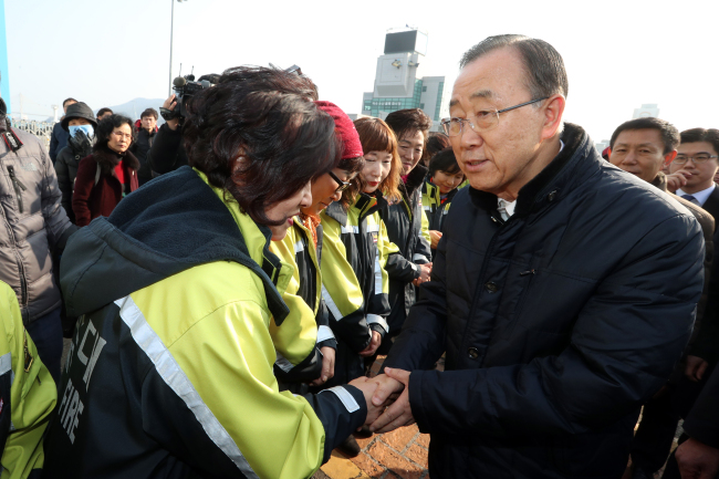 Former UN chief Ban Ki-moon (Yonhap)