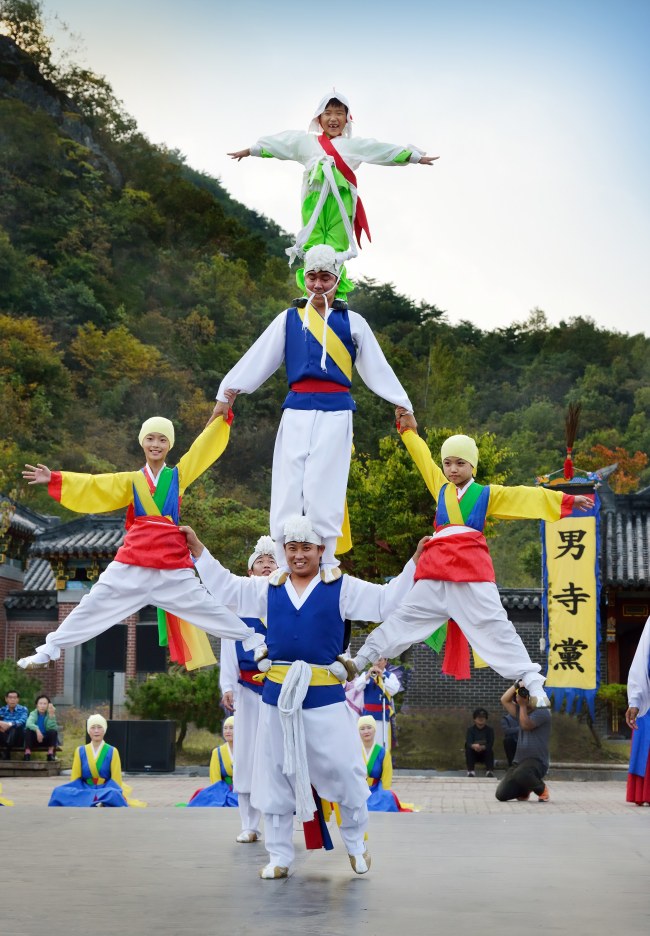 남사당 놀이 장면 [사진제공=국립중앙박물관]