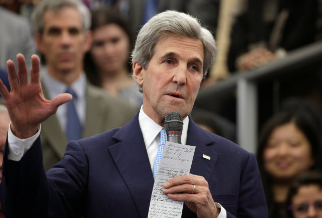 US Secretary of State John Kerry (Yonhap)
