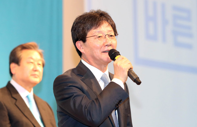 Rep. Yoo Seong-min of the Bareun Party (Yonhap)