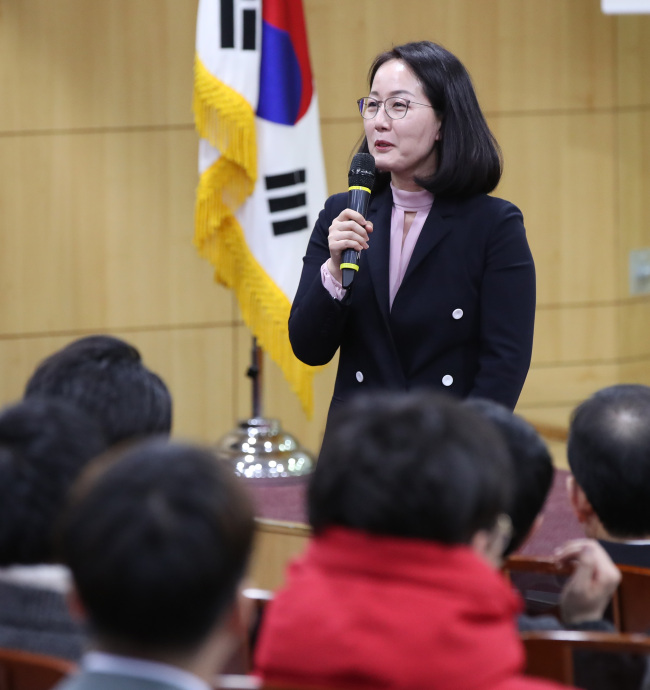 Rep. Kim Hyun-ah (Yonhap)