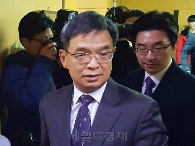 박근혜 대통령 측 대리인단 대표 이중환 변호사 [사진=헤럴드경제DB]