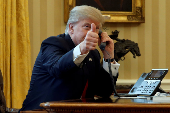 US President Donald Trump (Yonhap)