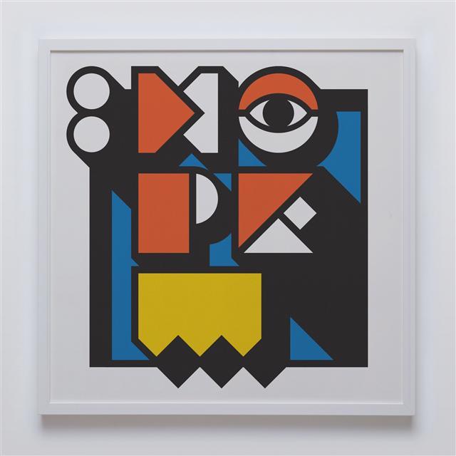 그라플렉스, HOPE, 캔버스에 스프레이, 80×80cm, 2016.
[사진제공=롯데갤러리]