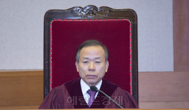 김이수 헌법재판관 [사진=헤럴드경제DB]