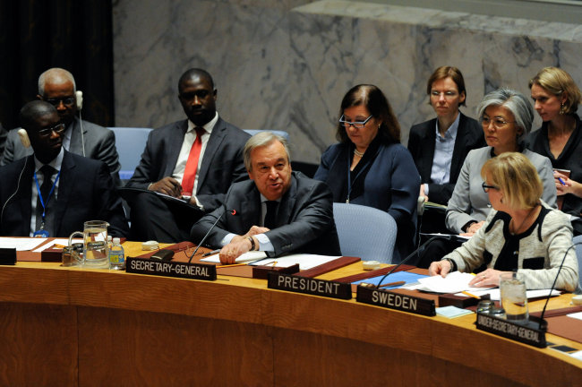 United Nations Secretary-General Ban ki-moon (Yonhap) Antoinio