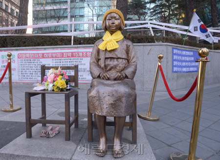 ‘소녀상’ 대신 ‘위안부상’으로…슬쩍 말 바꾸는 日