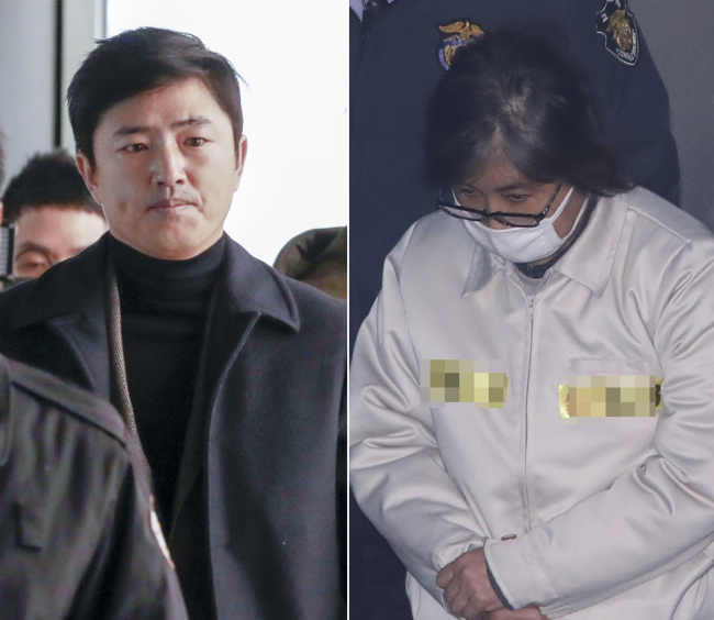 Ko Young-tae and Choi Soon-sil (Yonhap)