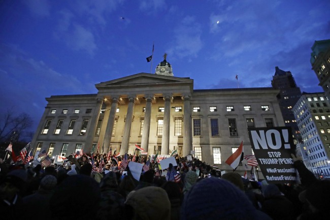 The US State Department building (Yonhap)