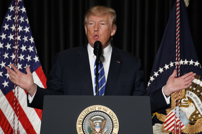 US President Donald Trump (Yonhap)