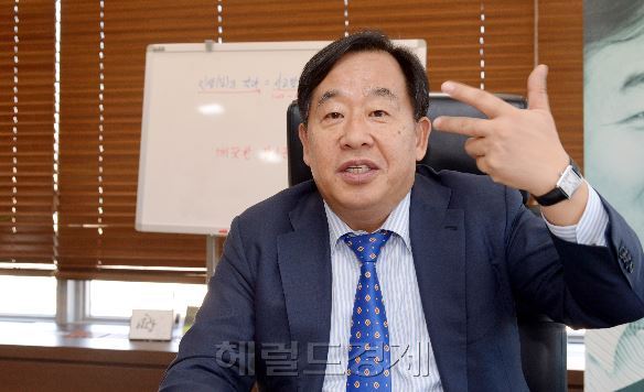 손주은 메가스터디 회장. 정희조 기자/checho@heraldcorp.com