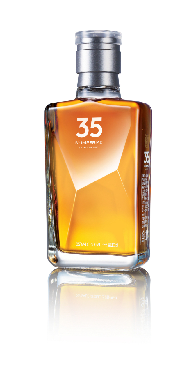KING CAESAR 35 YEARS OLD PREMIUM WHISKEY 35 by Imperial crowned