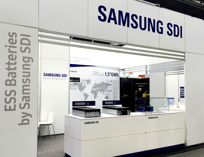 Samsung Ess Module Samsung SDI unveils new lineup of ESS batteries - THE INVESTOR