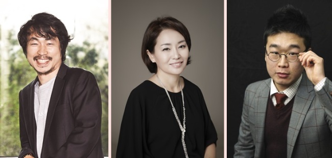 2017 국립극장 공연예술특강 강사진. 왼쪽부터 고선웅, 장인주, 송현민 [사진제공=국립극장]