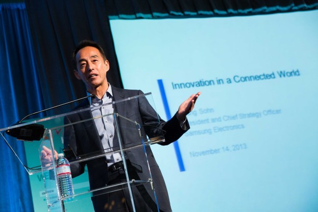 Samsung Electronics President and chief strategy officer Young Sohn