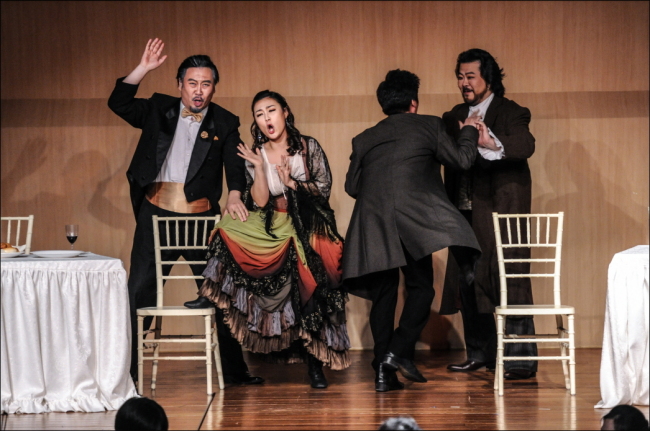 2014 오페라 마티네에서 선보인 '라 보엠'의 한 장면. [사진제공=세종문화회관]