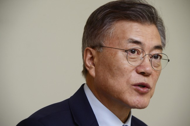 Moon Jae-in (Park Hyun-koo/The Korea Herald)